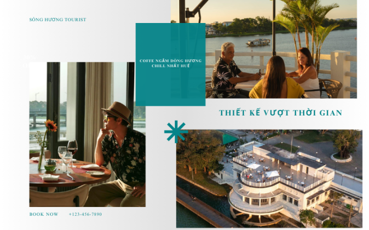 Le Cercle quán cà phê view sông Hương đỉnh nhất Huế